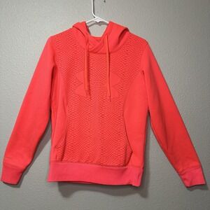 Under Armour Womens Hoodie Small Logo Snake Print‎ Cold Gear Semi Fitted Storm